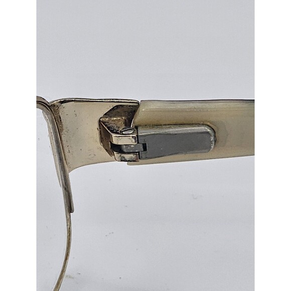 SAKS FIFTH AVENUE women 275 03YG GOLD 55-18-140 Eyeglasses With Case FRAMES ONLY - Picture 10 of 12